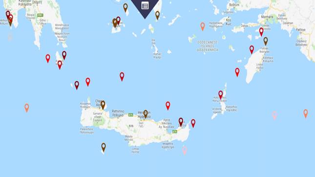 Shipwrecks in the Sea of Crete[7636]